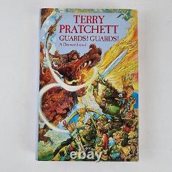 Guards! Guards! By Terry Pratchett Inscribed / Signed 1st Edition 1989 Gollancz
