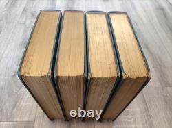 H. G. WELLS SIGNED The Science Of Life 1st Edition 4 volumes