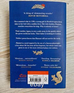 HAMNET Maggie O'Farrell SIGNED UK 1st paperback edition 1st printing 2021
