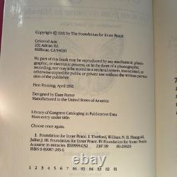 HAND SIGNED BILL THETFORD CHOOSE ONCE AGAIN A COURSE IN MIRACLES 1st edition