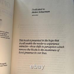 HAND SIGNED BILL THETFORD CHOOSE ONCE AGAIN A COURSE IN MIRACLES 1st edition