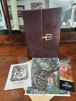 HORNS SUNTUP Edition 1st/1st Signed By Joe Hill Numbered ONLY 250 Exist