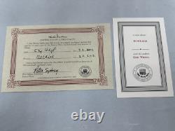 HOSTAGE by Elie Wiesel SIGNED 1st Edition LEATHER With COA EASTON PRESS 585/700