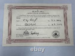 HOSTAGE by Elie Wiesel SIGNED 1st Edition LEATHER With COA EASTON PRESS 585/700