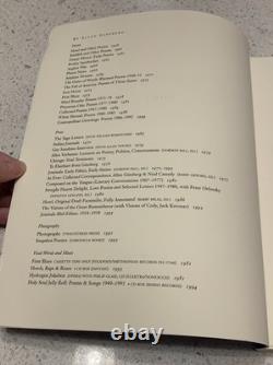 HOWL Original Draft Facsimile SIGNED by Allen Ginsberg 1st Edition Paperback