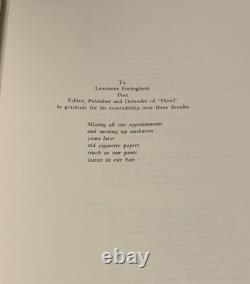 HOWL Original Draft Facsimile SIGNED by Allen Ginsberg 1st Edition Paperback