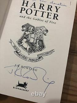Harry Potter And The Philosopher's Stone 1st Edition Plus Set Of 4, All Signed
