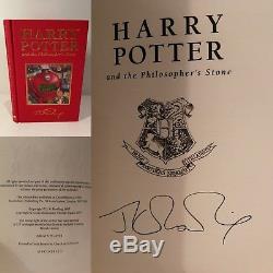 Harry Potter And The Philosopher's Stone Signed By J K Rowling. 1st/1st. Fine