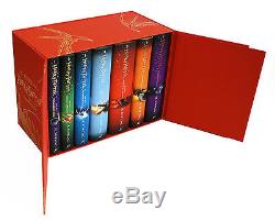 Harry Potter The Complete Collection 7 Books Set Collection J. K. Rowling Red