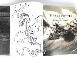 Harry Potter & The Prisoner of Azkaban Signed & Full Sketch by Jim Kay + Extras