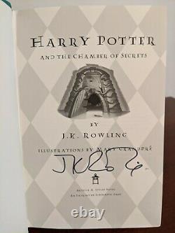 Harry Potter and the Chamber of Secrets JK Rowling Signed First Edition