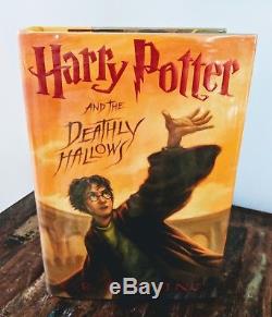 Harry Potter and the Deathly Hallows J. K. Rowling SIGNED 1st Edition