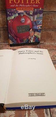 Harry Potter and the philosopher's stone Published by Ted Smart 1st/2nd Print