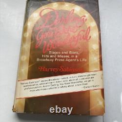 Harvey Sabinson / Darling You Were Wonderful Signed 1st Edition 1977