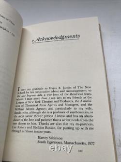Harvey Sabinson / Darling You Were Wonderful Signed 1st Edition 1977