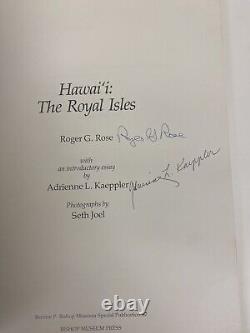 Hawaii Royal Isles 1st Edition 1st Printing SIGNED