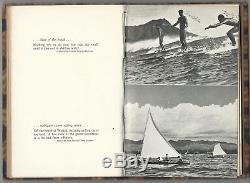 Hawaiian Surfboard by Tom Blake Tapa Cover 1935 VERY RARE, signed