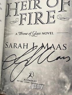 Heir of Fire SIGNED ARC by Sarah J. Maas advance copy uncorrected proof
