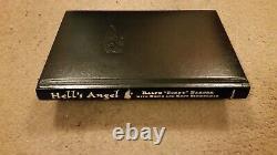 Hell's Angels Sonny Barger Leather Bound Book Death's Head 2175