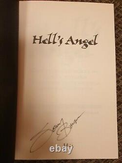 Hell's Angels Sonny Barger Leather Bound Book Death's Head 2175