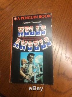 Hell's Angels by Hunter S. Thompson signed rare 1st edition vintage penguin 1967