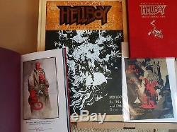 Hellboy Seed Of Destruction Signed Hardcover plus extras! Mignola