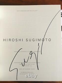 Hiroshi Sugimoto Hirshorn/Mori/Hatje Cantz 2005 Hardcover 1st Ed Signed Fine