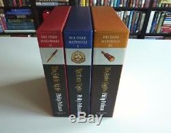 His Dark Materials Philip Pullman Signed Limited Numbered 10th Anniversary 3Vols