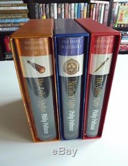 His Dark Materials Philip Pullman Signed Limited Numbered 10th Anniversary 3Vols