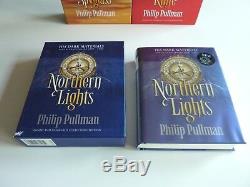 His Dark Materials Philip Pullman Signed Limited Numbered 10th Anniversary 3Vols