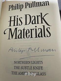 His Dark Materials Trilogy Philip Pullman 1st Edition Hardback SIGNED