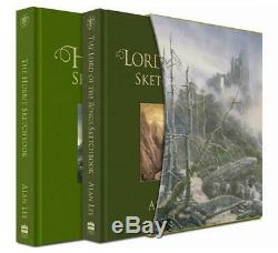 Hobbit & Lord of the Rings Sketchbook LIMITED EDITION 3000 WORLDWIDE SIGNED