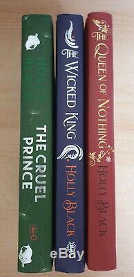 Holly Black Cruel Prince Wicked King Queen Nothing SIGNED Fairyloot/Illumicrate