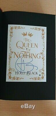 Holly Black Cruel Prince Wicked King Queen Nothing SIGNED Fairyloot/Illumicrate