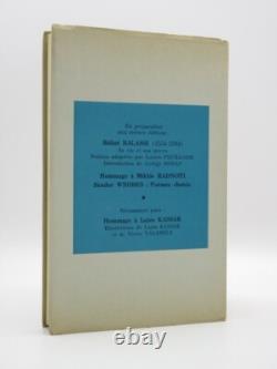 Hommage a Gyula Illyes SIGNED by Illyes 1963 1st Edition Hungarian Poetry