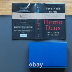 Homo Deus, Yuval Noah Harari, Signed 1st Edition, Hardback 2016