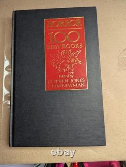 Horror 100 Best Books signed limited 1st edition 1988