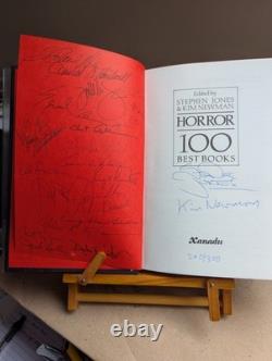Horror 100 Best Books signed limited 1st edition 1988
