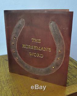 Horseman's Word S. E. E. Full-Leather Signed Talismanic LE #7/100 Grimoire Occult