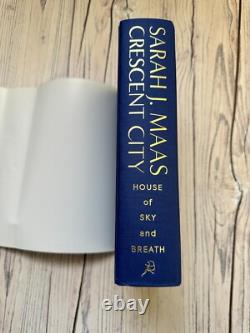 House Of Sky And Breath by Sarah Maas HAND Signed 1st Print, 1st Edition