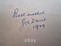 How I Play Snooker By Joe Davis Rare Signed 1st Edition Good Condition Book