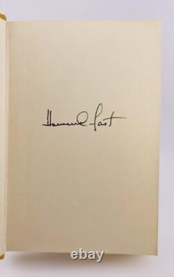 Howard FAST, APRIL MORNING, SIGNED, 1ST EDITION, 1961. HC Dust Jacket