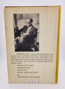 Howard FAST, APRIL MORNING, SIGNED, 1ST EDITION, 1961. HC Dust Jacket