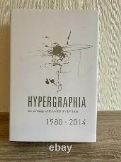 Hypergraphia The Writings Of David Sylvian Ex Japan Signed LTD Edition RARE