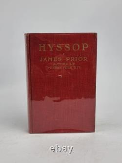 Hyssop, James Prior 1st Edition, Signed