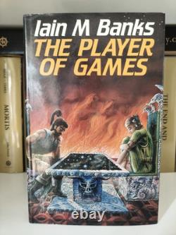 Iain M Banks The Player of Games Signed 1st Edition 1988