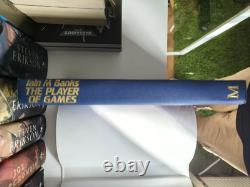 Iain M Banks The Player of Games Signed 1st Edition 1988