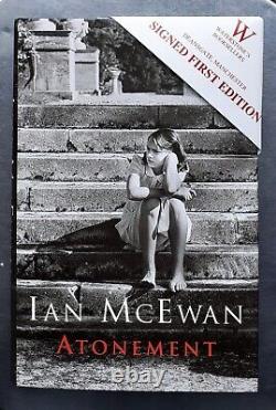 Ian McEwan ATONEMENT 1st/1st edition SIGNED Jonathan Cape Hardback