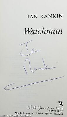 Ian Rankin / Watchman Signed 1st Edition 1991