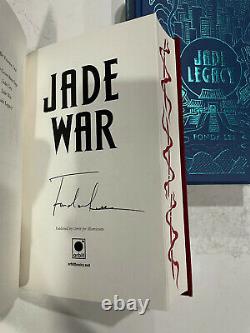 Illumicrate Jade City Jade War Jade Legacy Green Bone Saga Signed FONDA LEE 1st